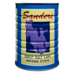 Sanders lata azul PNG